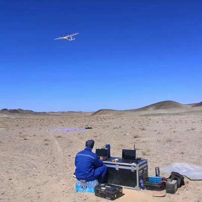 GTK-R15助力中国冶金地质总局地球物理勘查院航空物探院及核工业航测遥感中心测绘地理信息院,圆满完成荒漠地区低空无人机航磁测量项目